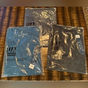 Uniform Advantage (3 Pack) Scrub Tops - Easy Stretch 3 Pocket V Neck